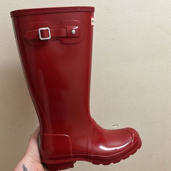 Hunter Tall Gloss Rain Boots - Picture 2 of 5